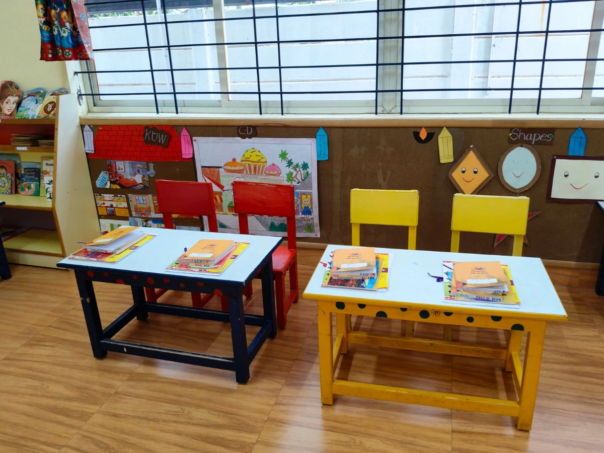 Learning Philosophy - Happy children in classroom