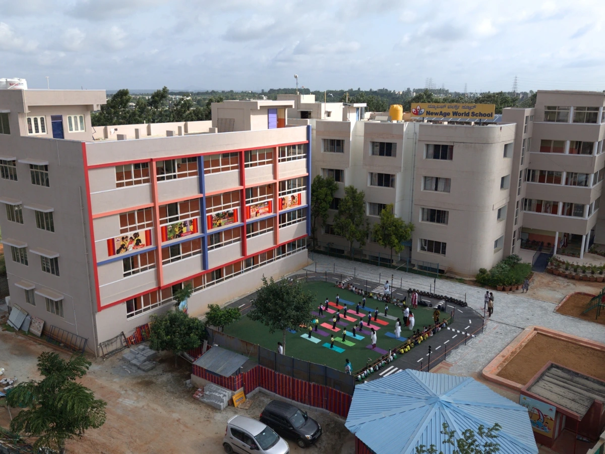 Children playing outdoor park clean environment