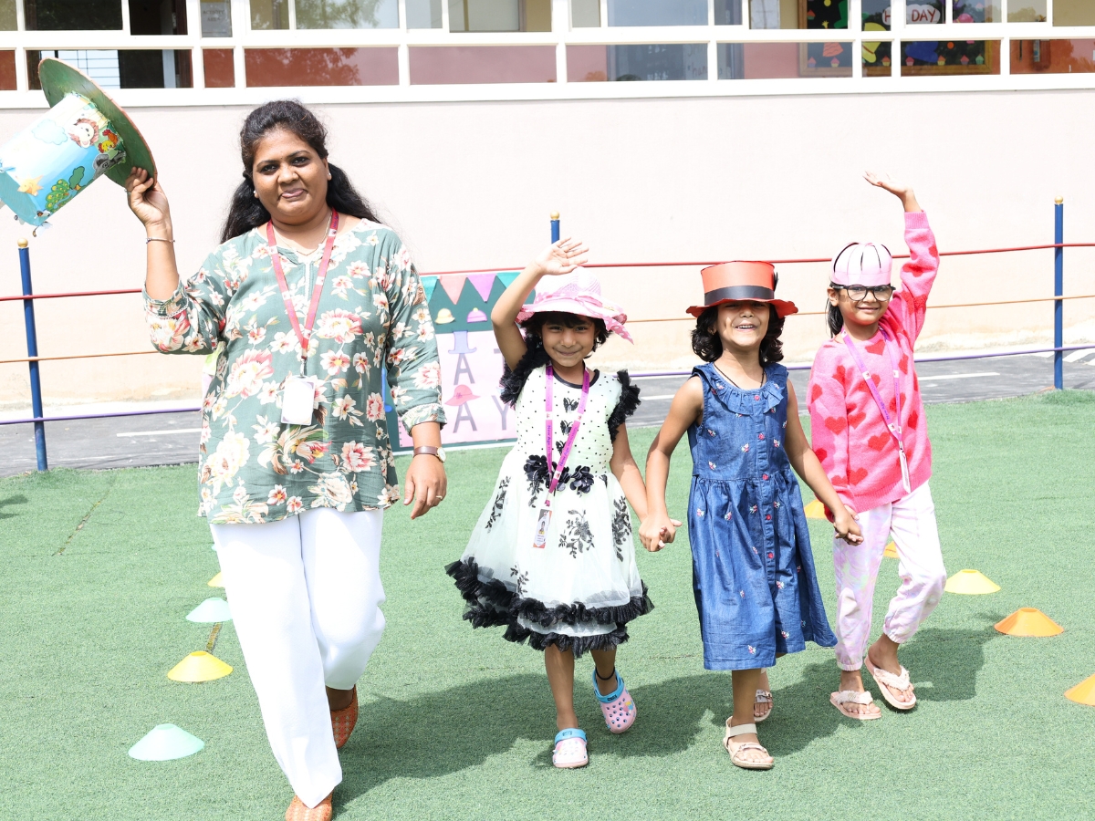 Outdoor learning children playground